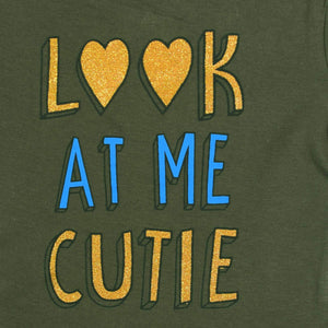 Stone Harbor Girl`s T-Shirt STONE HARBOR PRINTED LOOK AT ME CUTIE TEE SHIRT