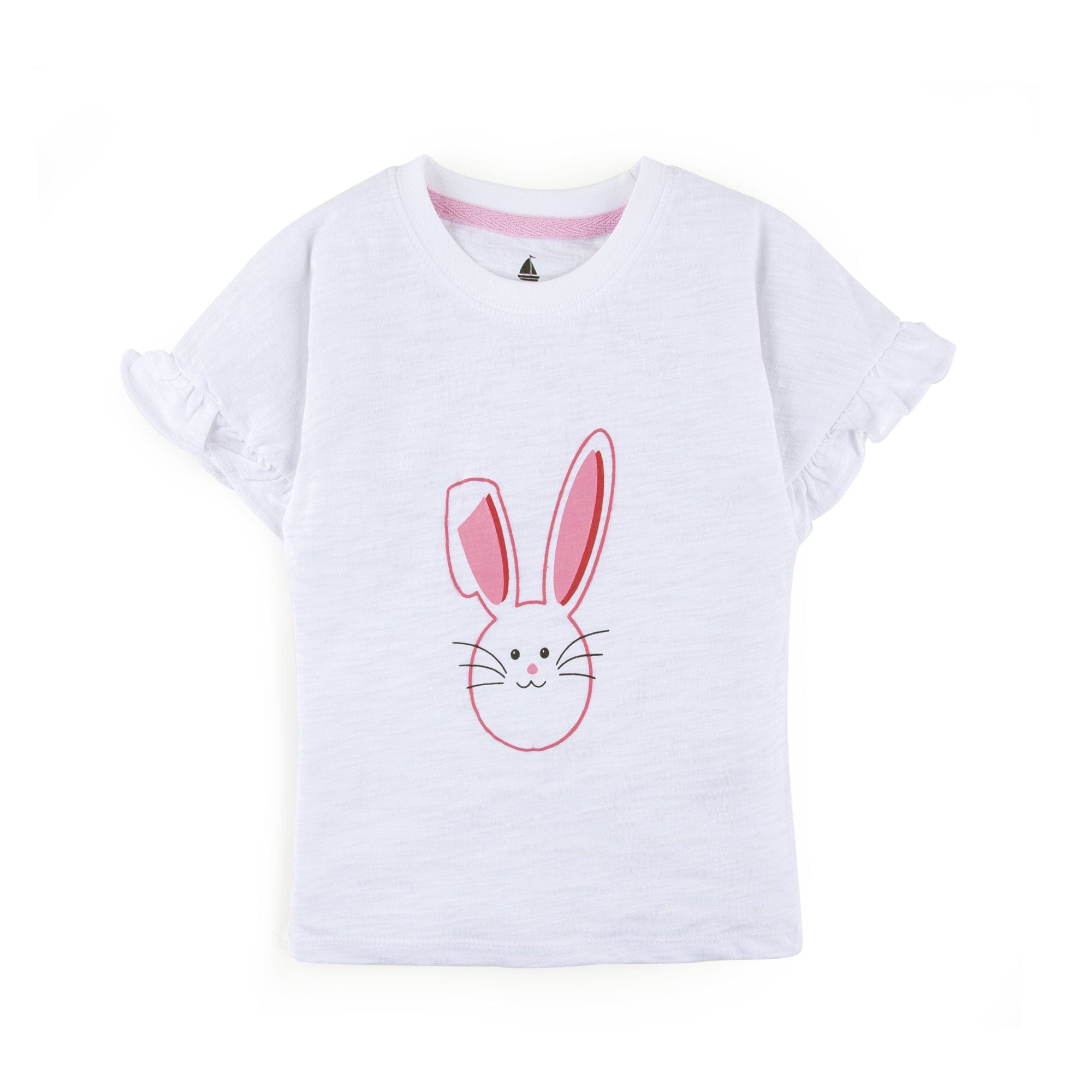 Stone Harbor Girl`s T-Shirt White / 0-3 M GIRL'S WHITE GRAPHIC TEE SHIRT