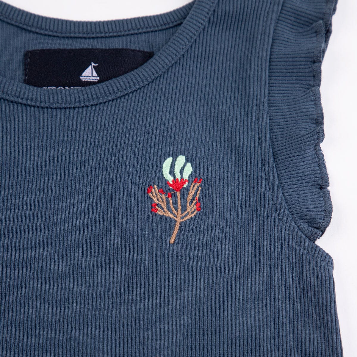 Stone Harbor Girl's Top Navy / 3-4 Y GIRL'S NAVY SLEEVLESS TOP