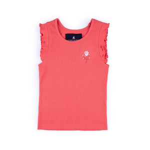 Stone Harbor Girl's Top Orange / 3-4 Y GIRL'S ORANGE SLEEVLESS TOP