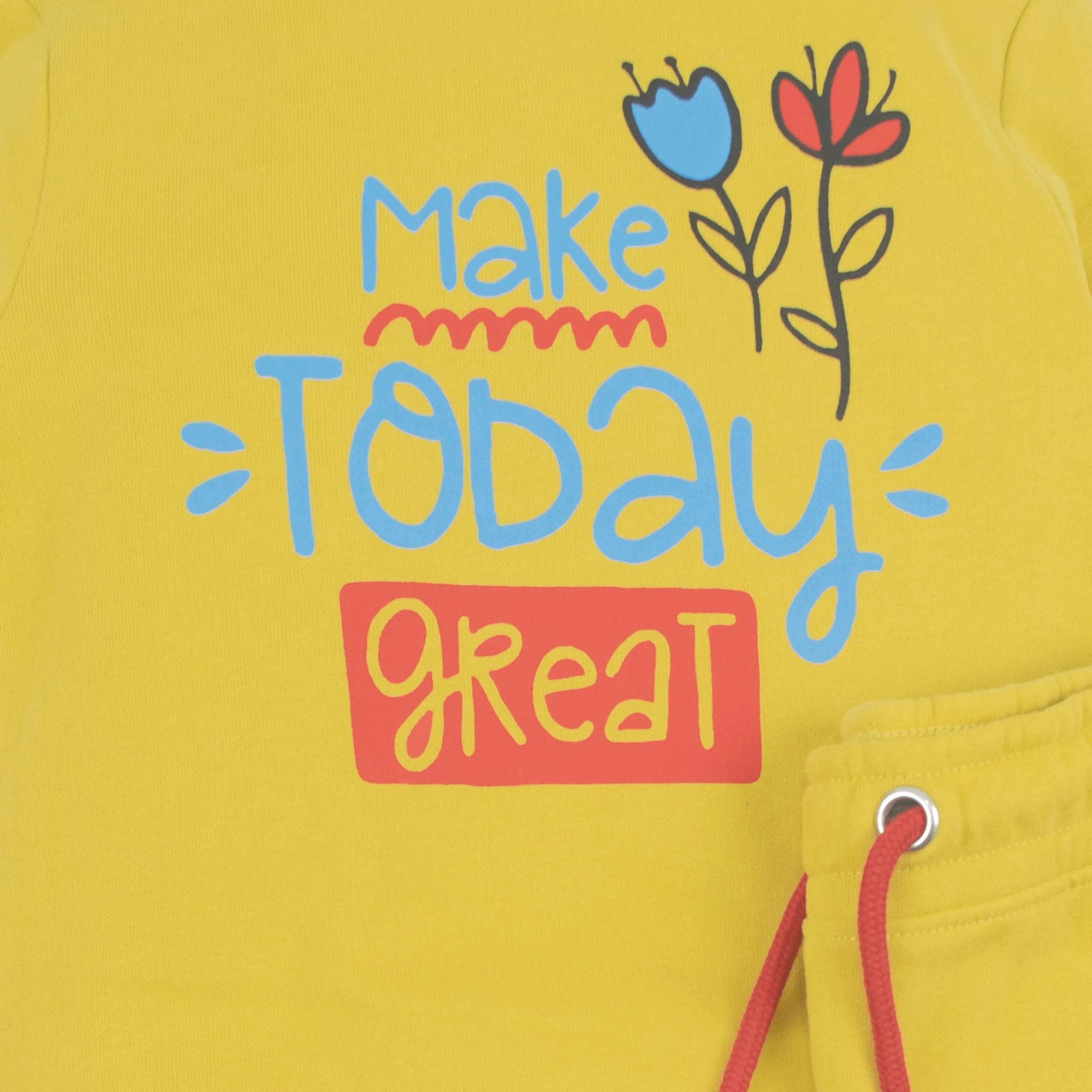 Stone Harbor Girl's Track Suit GIRL'S FLEECE MUSTARD TRACKSUIT