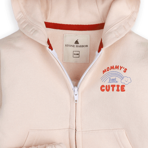 Stone Harbor Girl's Track Suit MINI GIRL'S LITTLE CUTIE FLEECE TWIN SET