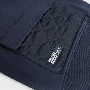 Stone Harbor Kid's Hoodie BOY'S NAVY FLEECE OVERHEAD HOODIE