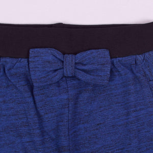 Stone Harbor Kid's Jogger Girl's Stone Harbor Navy Marl Frill Trousers