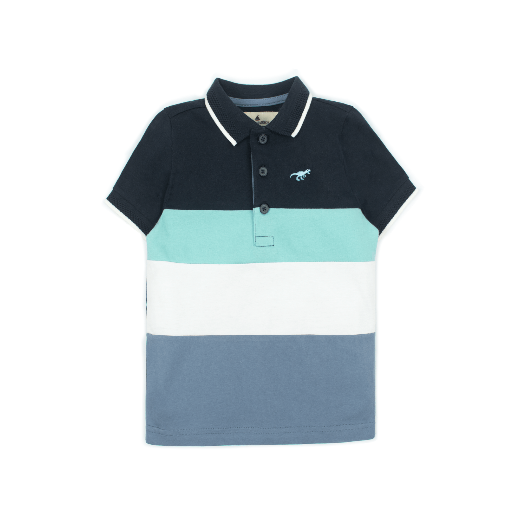 Stone Harbor Kid's Polo Shirt BOY'S COLOR BLOCK POLO SHIRT