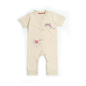 Stone Harbor Kid's Romper LITTLE PRINCES BEIGE ROMPER
