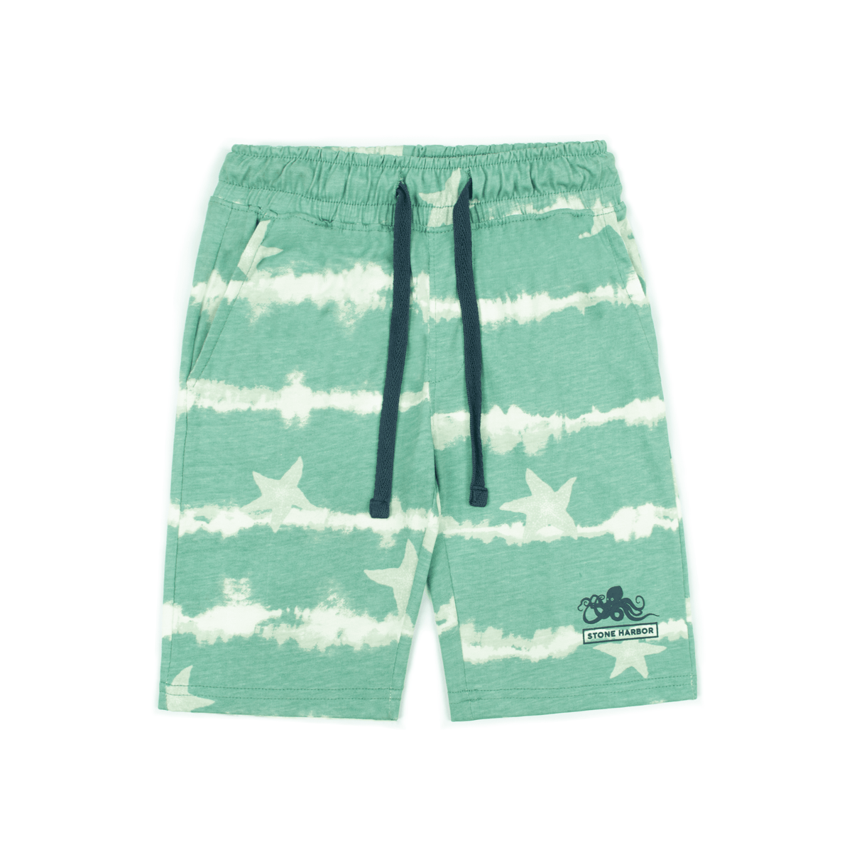 Stone Harbor Kid&#39;s Shorts BOY&#39;S TEAL OCEAN SHORT
