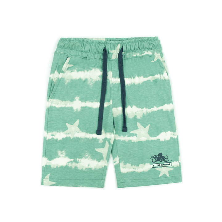 Stone Harbor Kid's Shorts BOY'S TEAL OCEAN SHORT