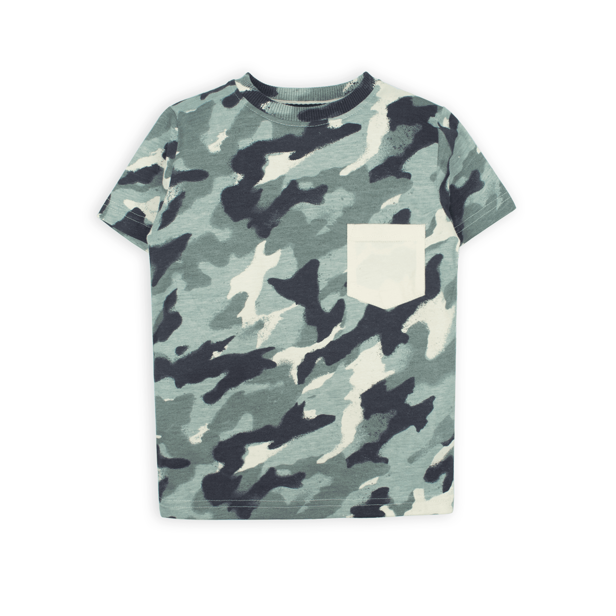 Stone Harbor Kid&#39;s T-Shirt BOY&#39;S CAMO POCKET T-SHIRT