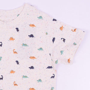 Stone Harbor Kid's T-Shirt Boy's Stone Harbor DINO WORLD Crew Neck Tee Shirt
