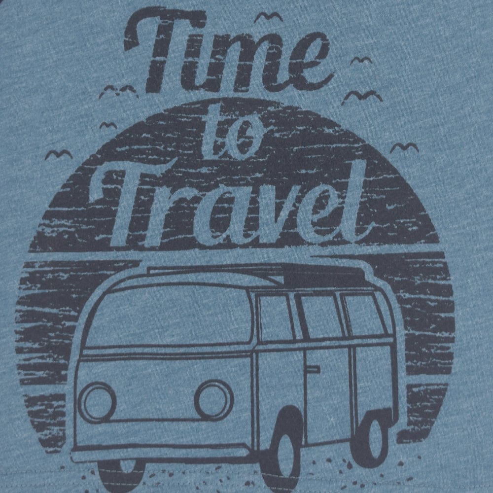 Stone Harbor Kid's Vest BOY'S TIME TO TRAVEL PRINTED VEST