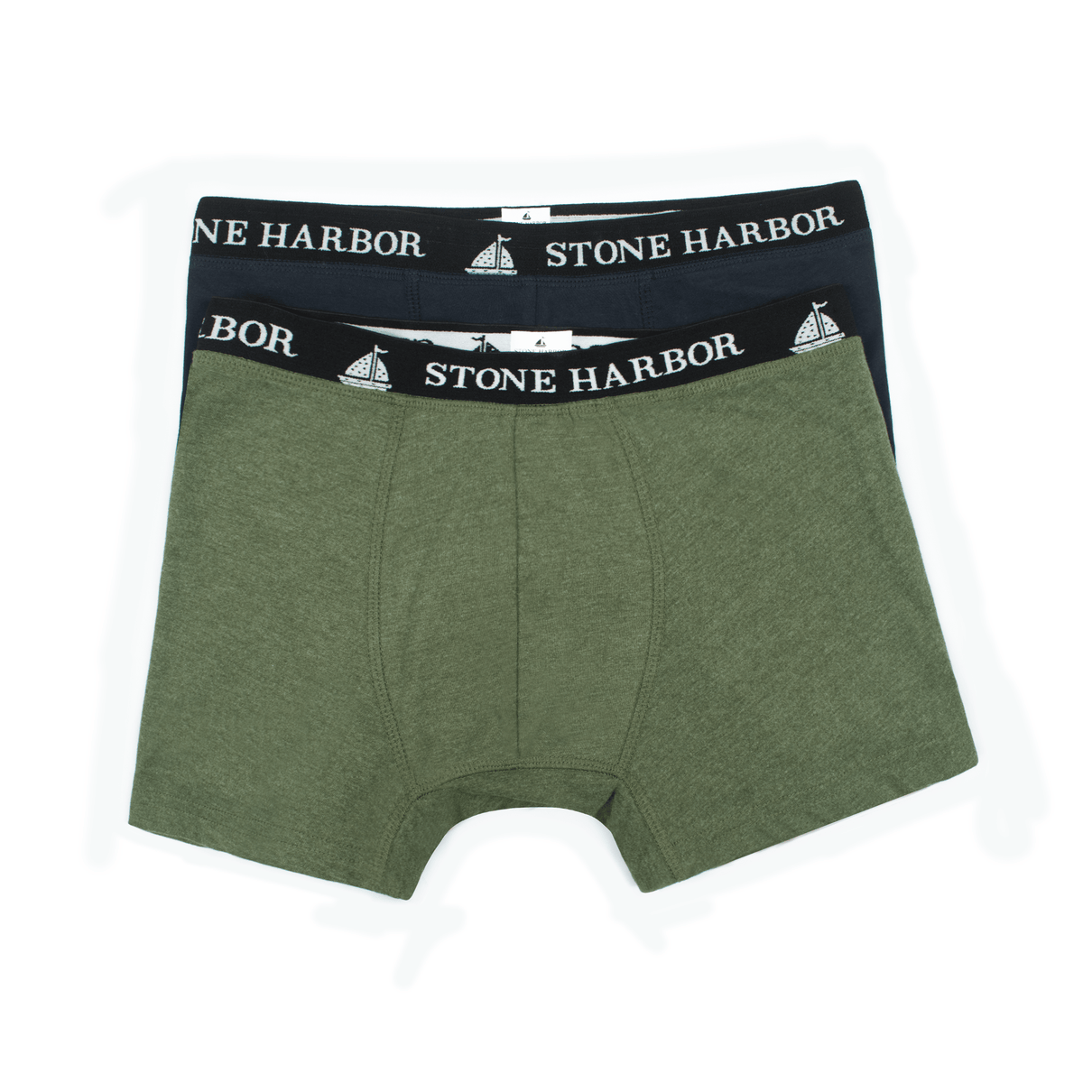 Stone Harbor Men&#39;s Boxers MEN&#39;S BOXER TRUNKS PACK OF TWO