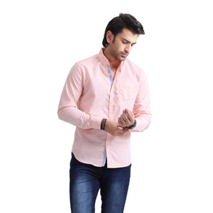Stone Harbor Men's Casual Shirt Peach / S Men's Stone Harbor Peach Casual Shirt