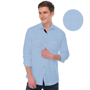 Stone Harbor Men's Casual Shirt Sky / S Men's Stone Harbor CLOPIC Slim Fit Casual Shirt