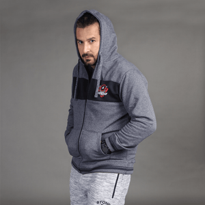 Stone Harbor Men's Hoodies MEN'S NAVY MARL HEAVY FLEECE  HOODIE