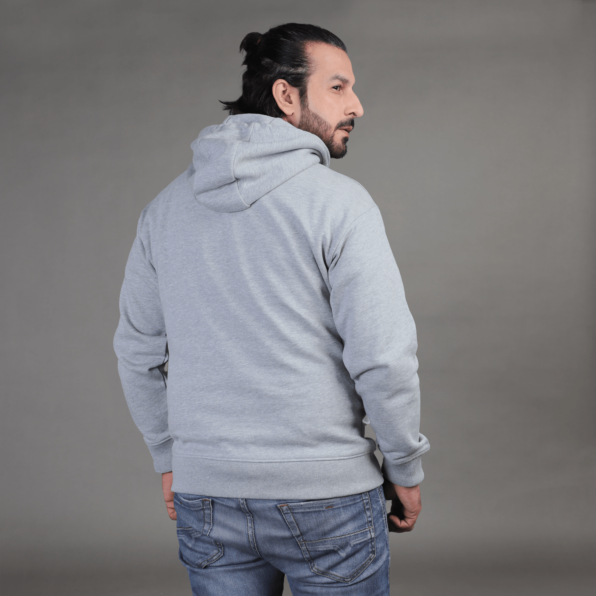 Stone Harbor Men's Hoodies MEN'S PREMIUM GREY FLEECE HOODIE