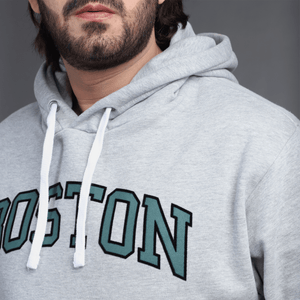 Stone Harbor Men's Hoodies MEN'S PREMIUM GREY FLEECE HOODIE