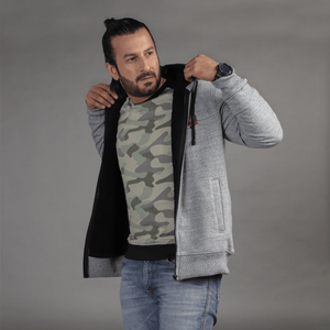 Stone Harbor Men's Hoodies MEN'S STYLISH HEAVY SHERPA HOODIE
