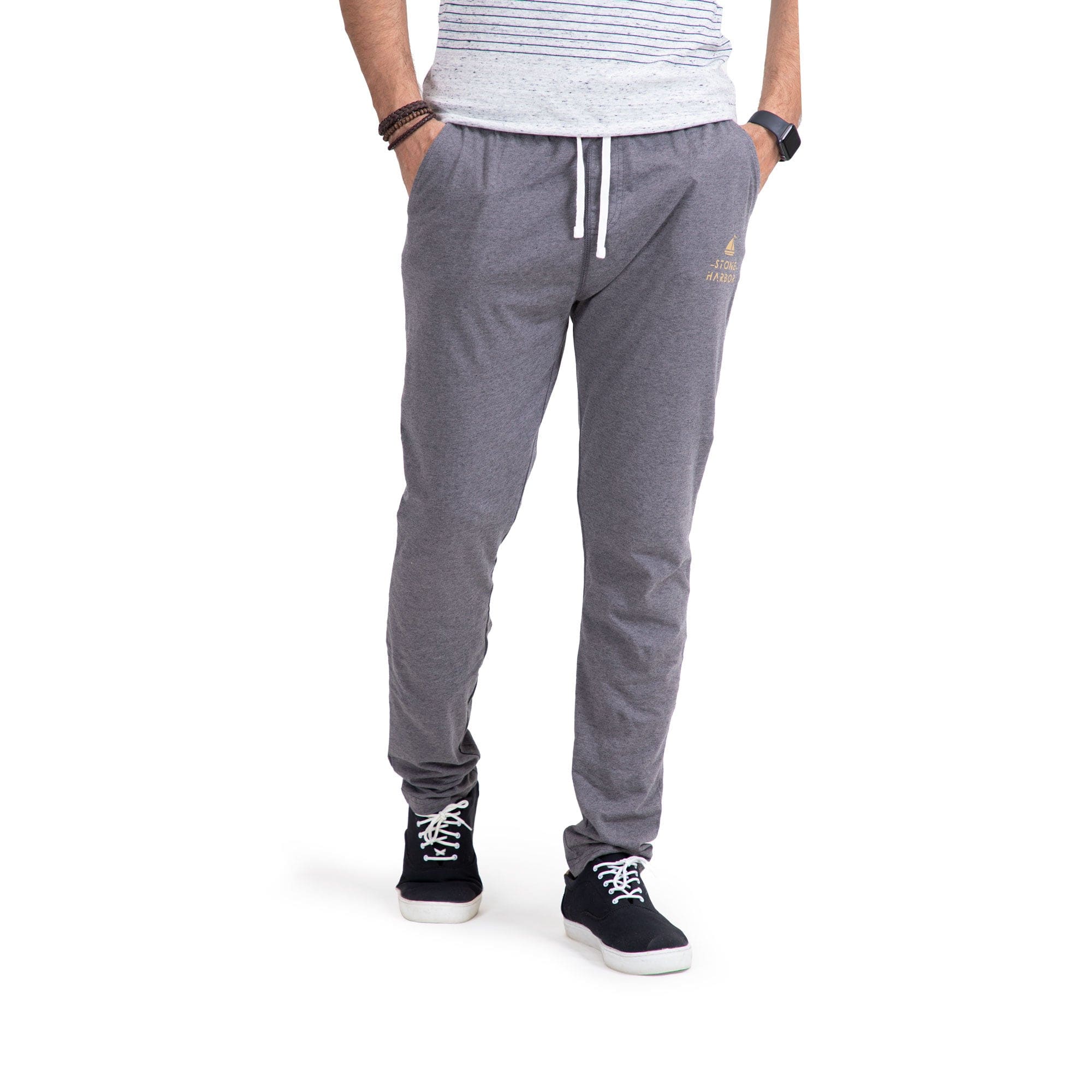 Stone Harbor Men's Jogger Dark Grey / S MEN'S DARK GREY JOGGER