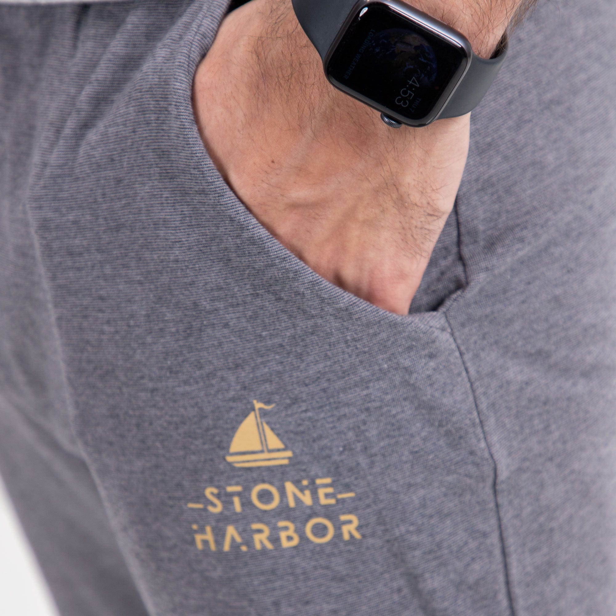 Stone Harbor Men's Jogger Dark Grey / S MEN'S DARK GREY JOGGER