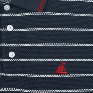 Stone Harbor Men's Polo Shirt MEN'S POP-UP STRIPER POLO SHIRT