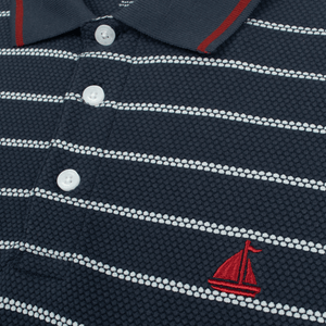 Stone Harbor Men's Polo Shirt MEN'S POP-UP STRIPER POLO SHIRT