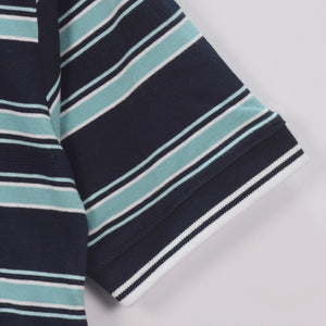 Stone Harbor Men's Polo Shirt MEN'S STRIPED POLO SHIRT