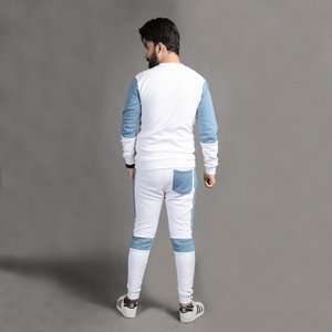 Stone Harbor Men's Rugby Shirt MEN'S GRAY PANELED TRACKSUIT