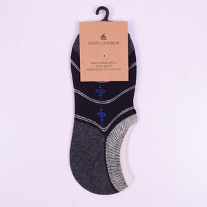 Stone Harbor Men's Socks Men's Stone Harbor Colified Invisible Socks