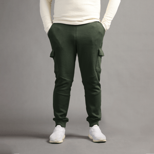 Stone Harbor Men's Sweat Pants MEN'S GREEN CARGO JOGGER PANT