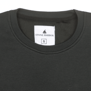 Stone Harbor Men's Sweatshirt MEN'S CHARCOAL FLEECE SWEATSHIRT
