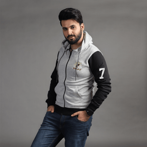 Stone Harbor Men's Sweatshirt MEN'S CONTRASTING FLEECE HOODIE