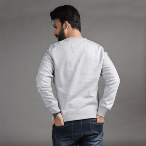 Stone Harbor Men's Sweatshirt MEN'S GREY FLEECE SWEATSHIRT