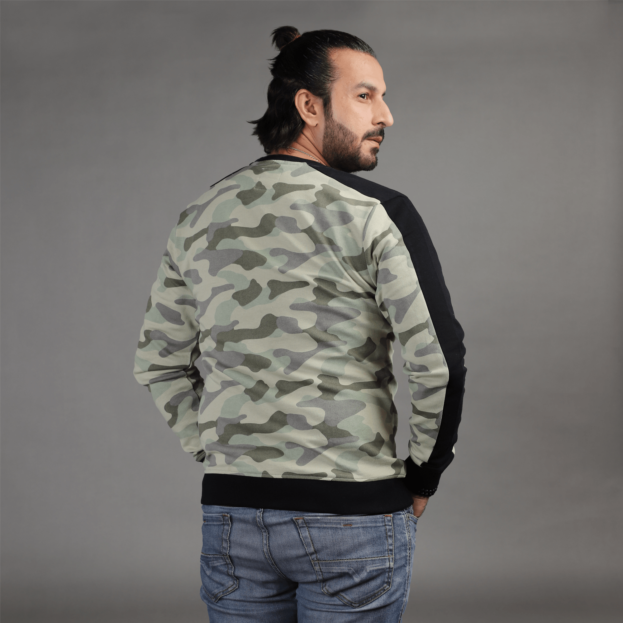 Stone Harbor Men's Sweatshirt MEN'S LAVISH CAMO SWEATSHIRT