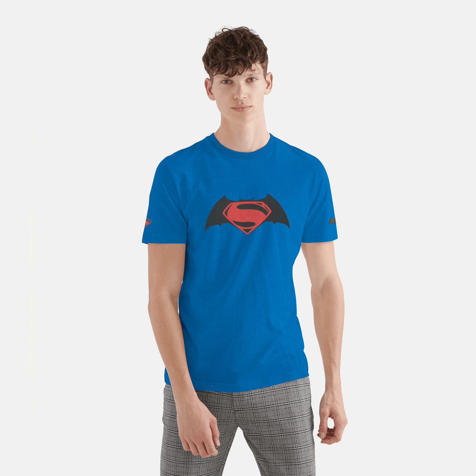 Stone Harbor Men's T-Shirt MEN'S BLUE SUPERHERO T-SHIRT