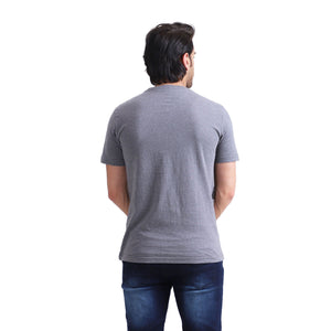 Stone Harbor Men's T-Shirt MEN'S GREY PRINTED TEE SHIRT