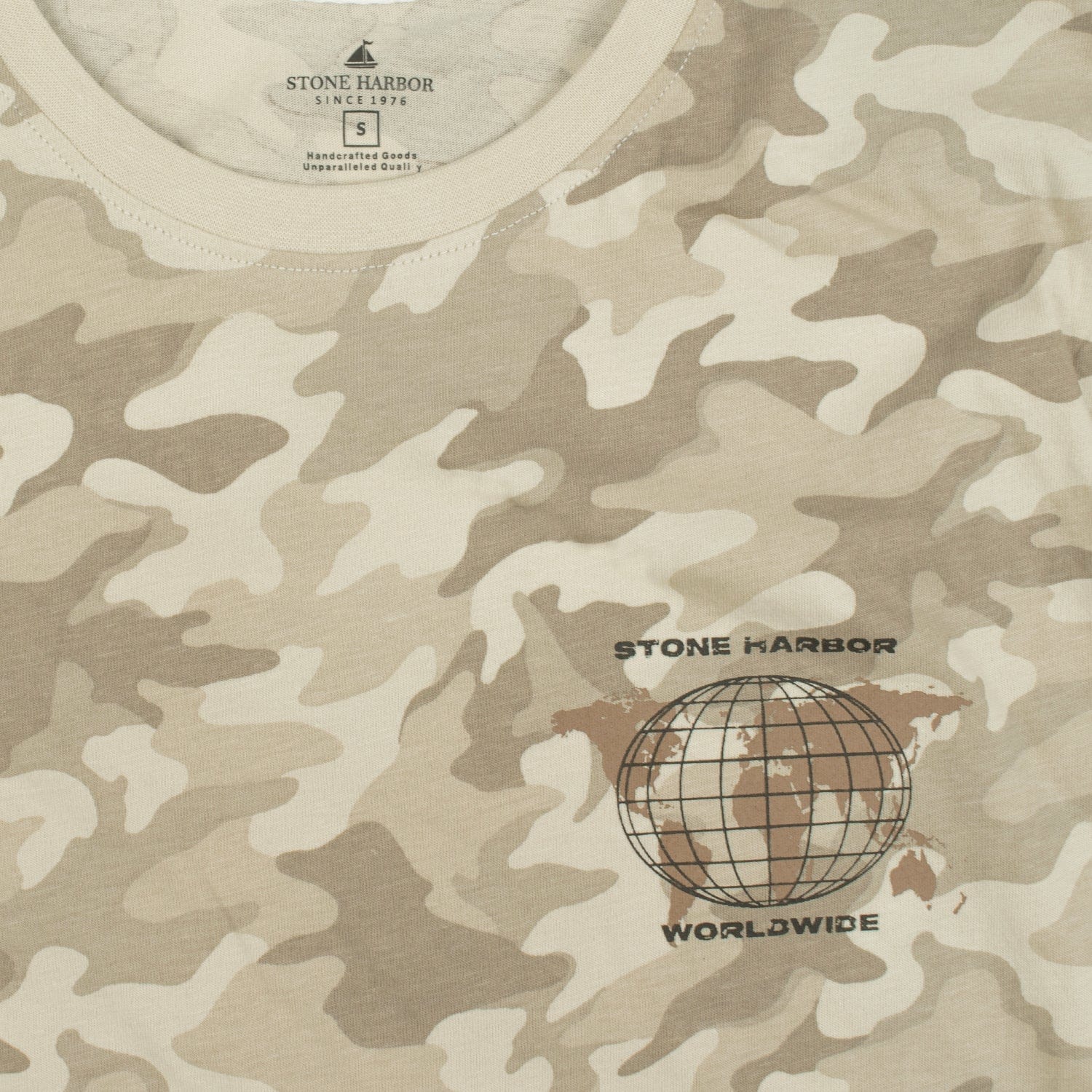 Stone Harbor Men's Tee Shirt MEN'S CAMO LONG SLEEVES T-SHIRT