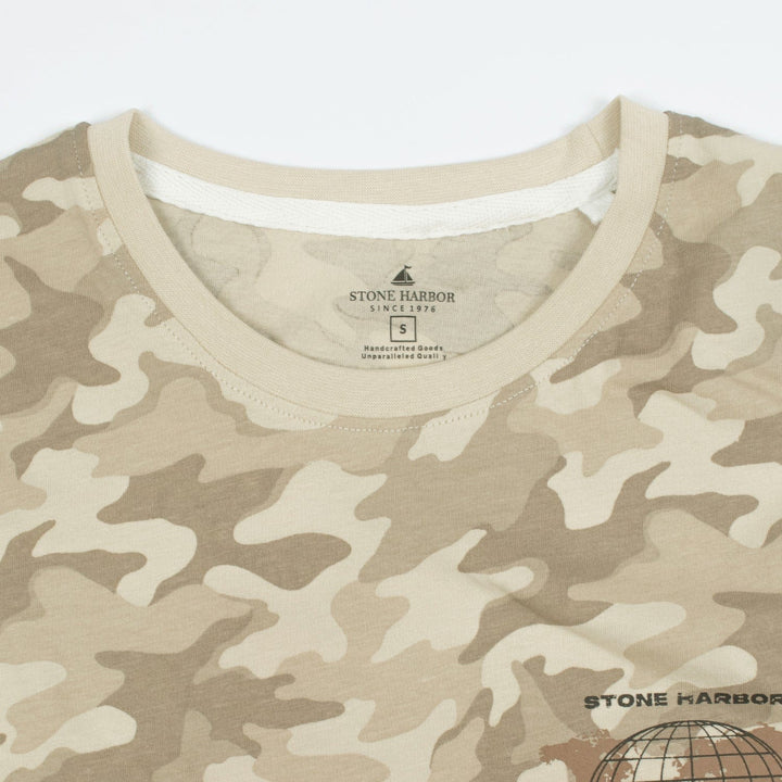 Stone Harbor Men's Tee Shirt MEN'S CAMO LONG SLEEVES T-SHIRT