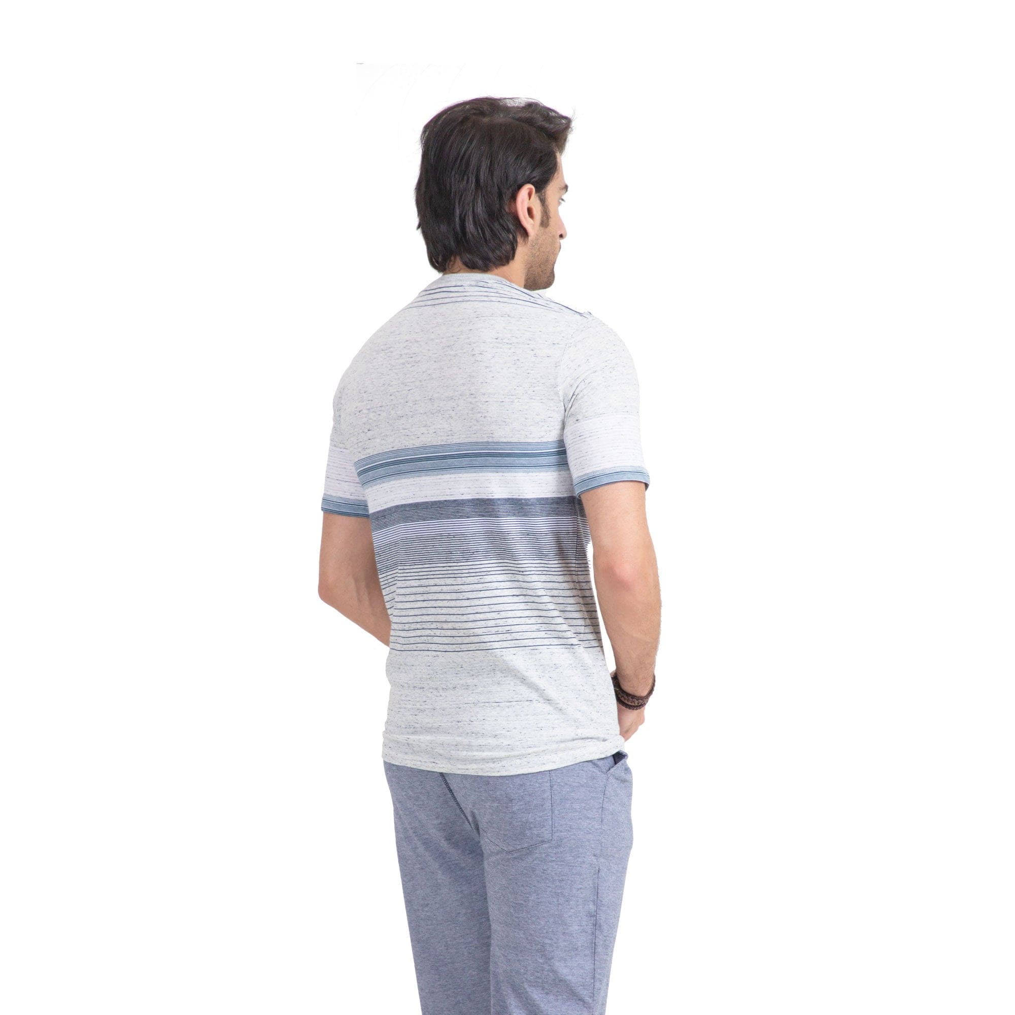 Stone Harbor Men's Tee Shirt MEN'S TEXTURED YARN DYED TEE SHIRT