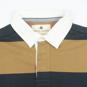 Stone Harbor Men's Tee Shirt MEN'S TREDNY LONG SLEEVES POLO
