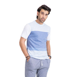 Stone Harbor Men's Tee Shirt Striper / S MEN'S DYED SKY STRIPER TEE SHIRT