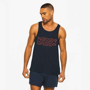 Stone Harbor Men's Vest MEN'S NEVER GIVE UP GYM VEST