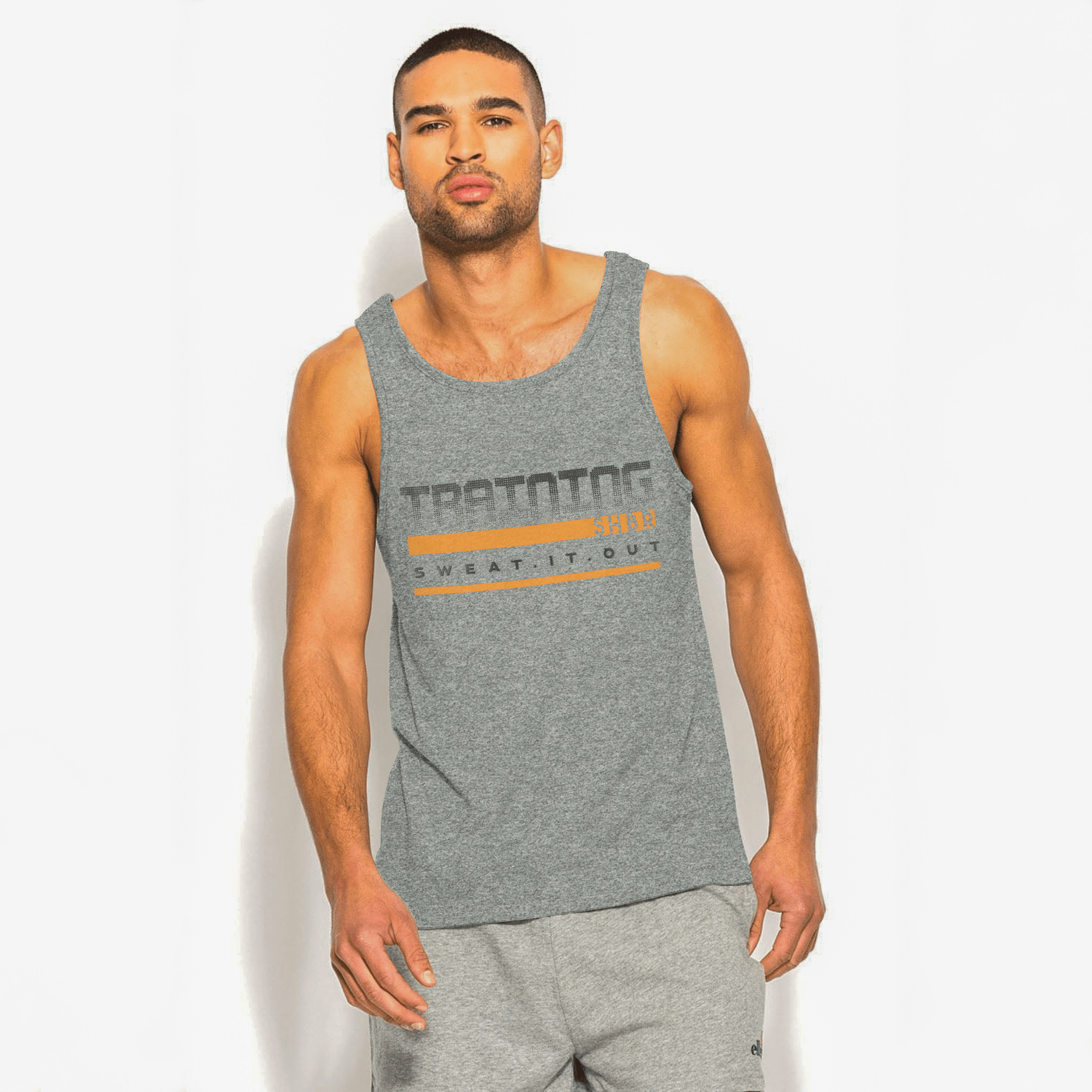 Stone Harbor Men's Vest MEN'S SWEAT IT OUT GYM VEST