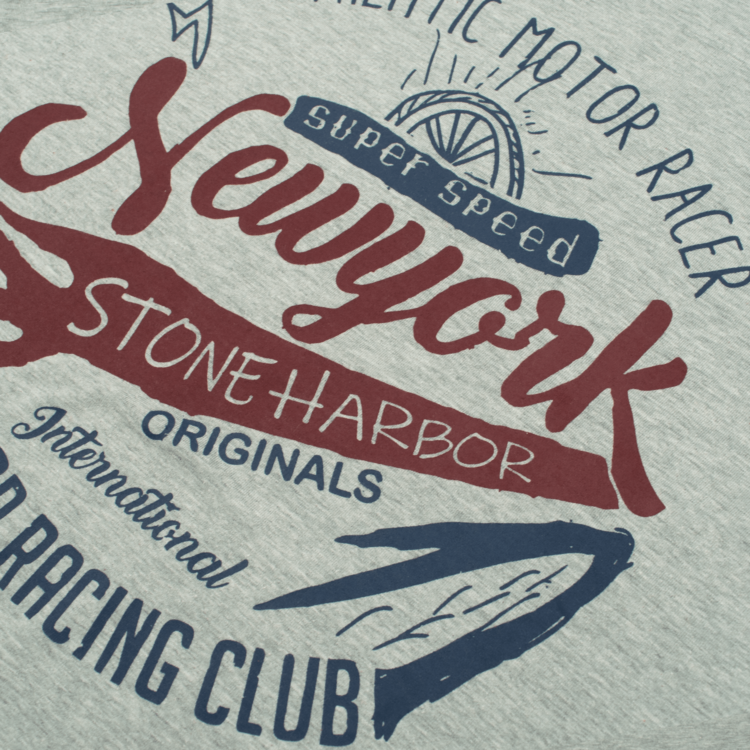 Stone Harbor T-shirts MEN'S AUTHENTIC RACER T-SHIRT