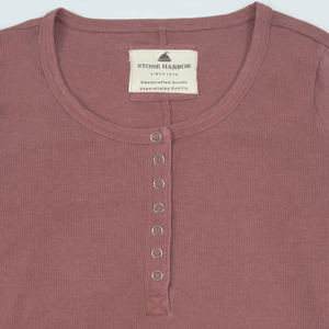 Stone Harbor T-shirts WOMEN'S LONG SLEEVE ROUGE GRANDED
