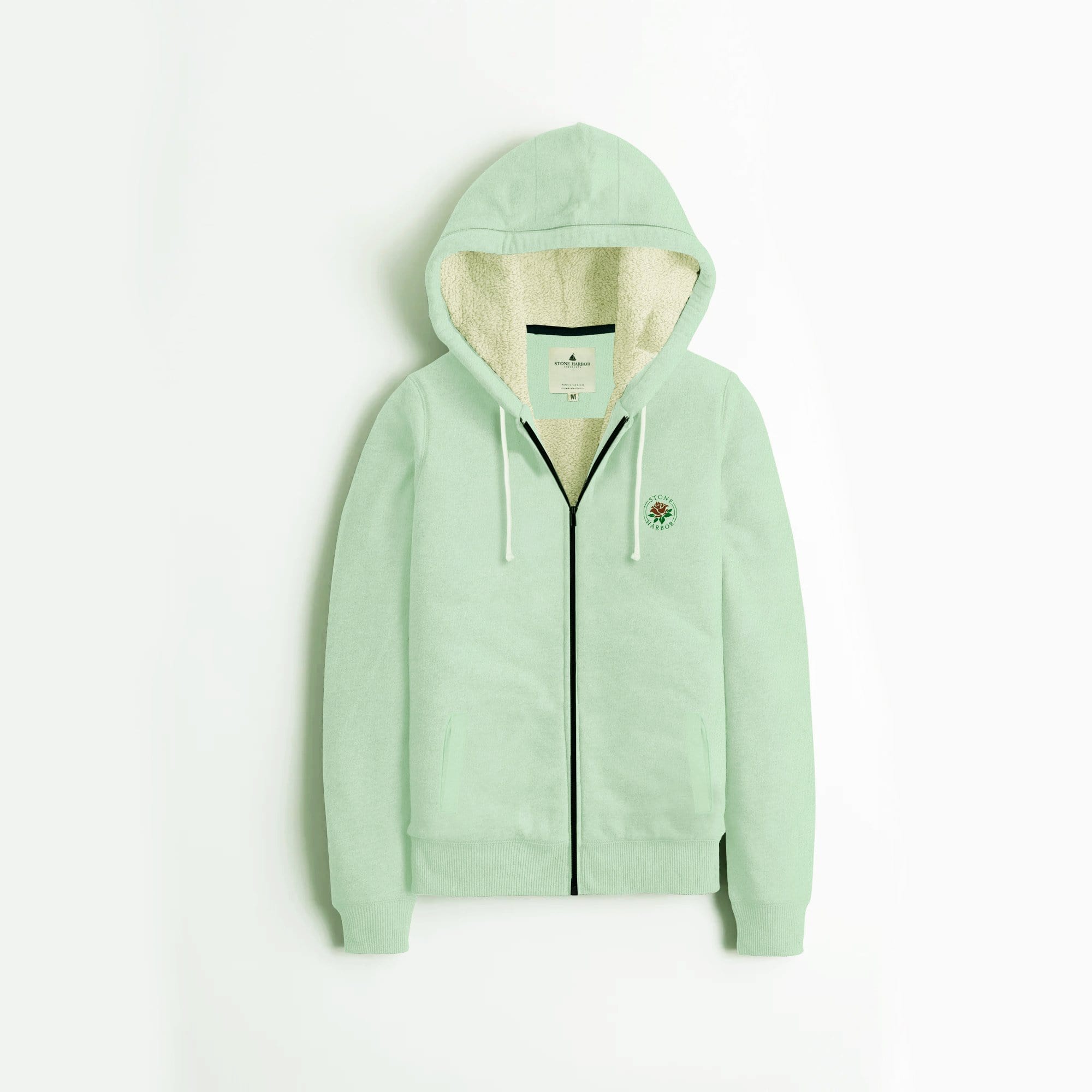 Stone Harbor Women Hoodie Mint / S WOMEN'S MAGIC MINT FUR LINED SHERPA HOODIE