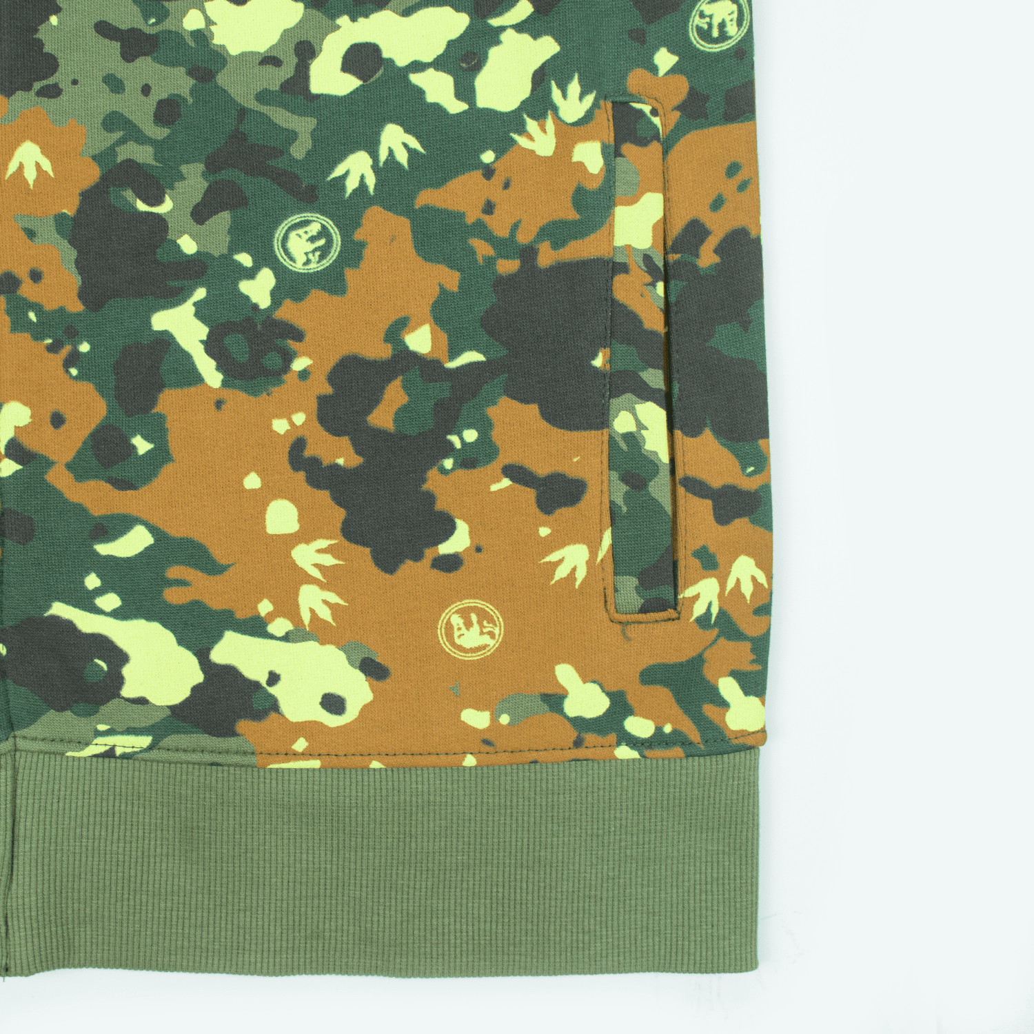 Stone Harbor Women Hoodie WOMEN'S FLEECE GREEN FOREST JACKET