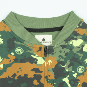 Stone Harbor Women Hoodie WOMEN'S FLEECE GREEN FOREST JACKET