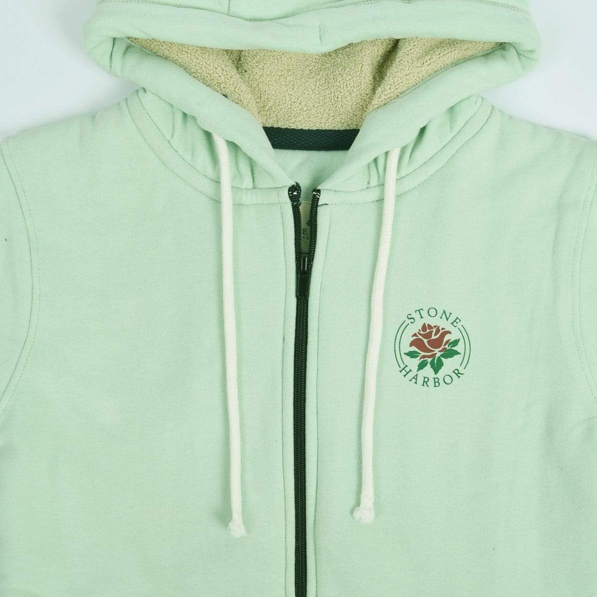 Stone Harbor Women Hoodie WOMEN'S MAGIC MINT FUR LINED SHERPA HOODIE