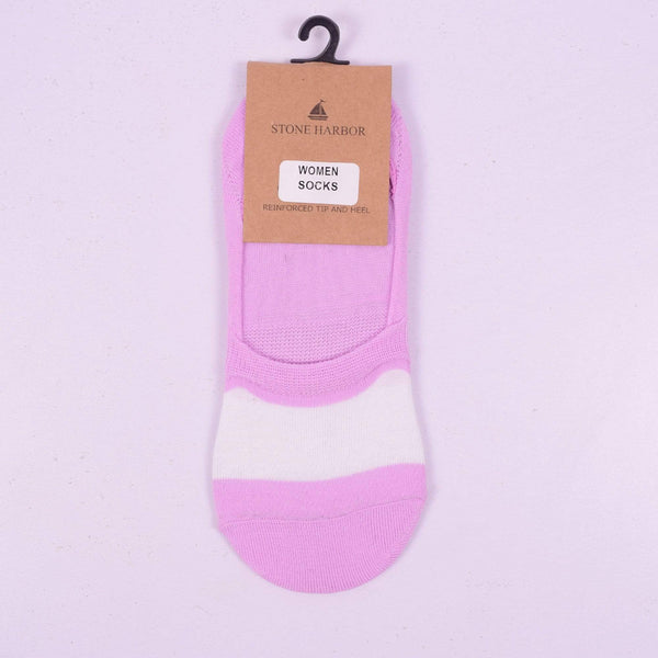 Stone Harbor Women's Socks pink WOMEN'S STONE HARBOR PRETTY PINK TRAINING INVISIBLE SOCKS